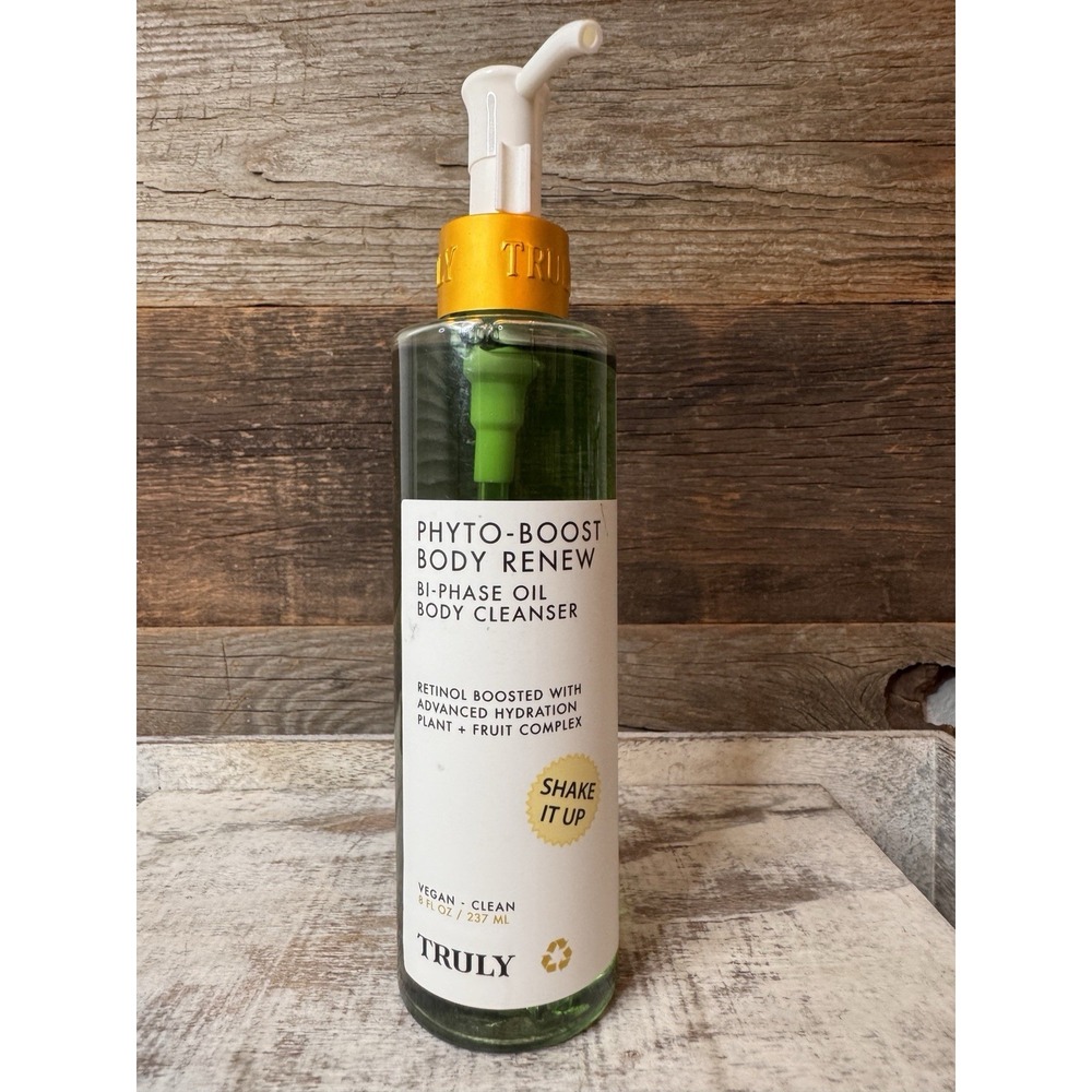 Truly Phyto-Boost Body Renew‎ No-Phase Oil Cleanser 8 fl oz – New | MSRP = $38
